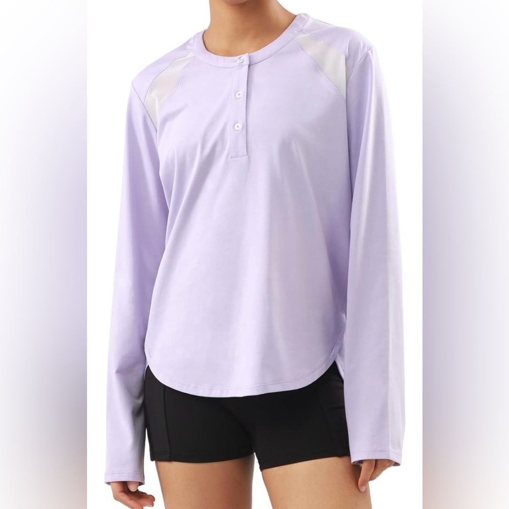 AARYA Women's Lightweight Long Sleeve Workout Shirt